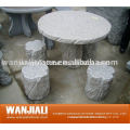 granite outdoor garden stone table set